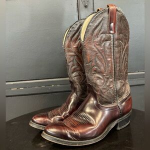 Vintage Laredo Soft Leather Cowboy Western Boots